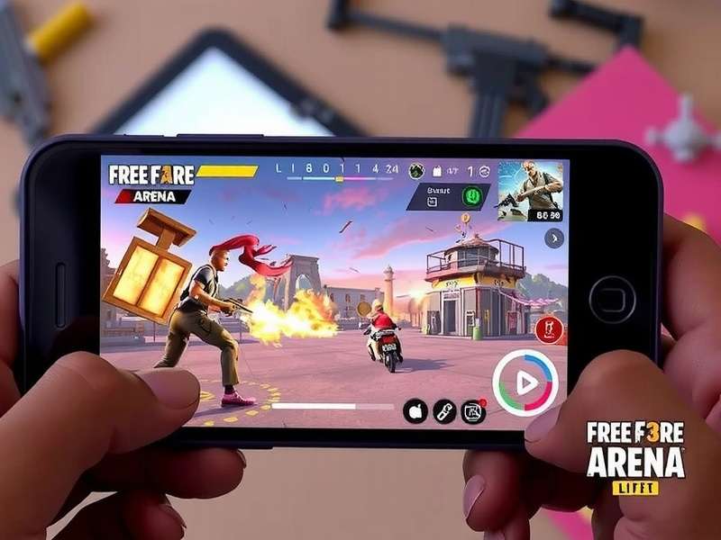 Free Fire Arena gameplay on mobile device in India