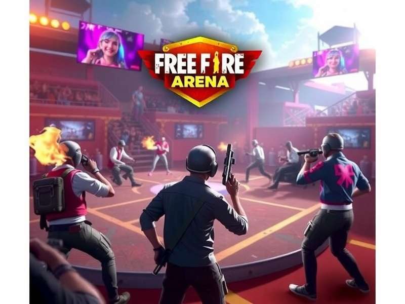 Free Fire Arena India Championship tournament scene